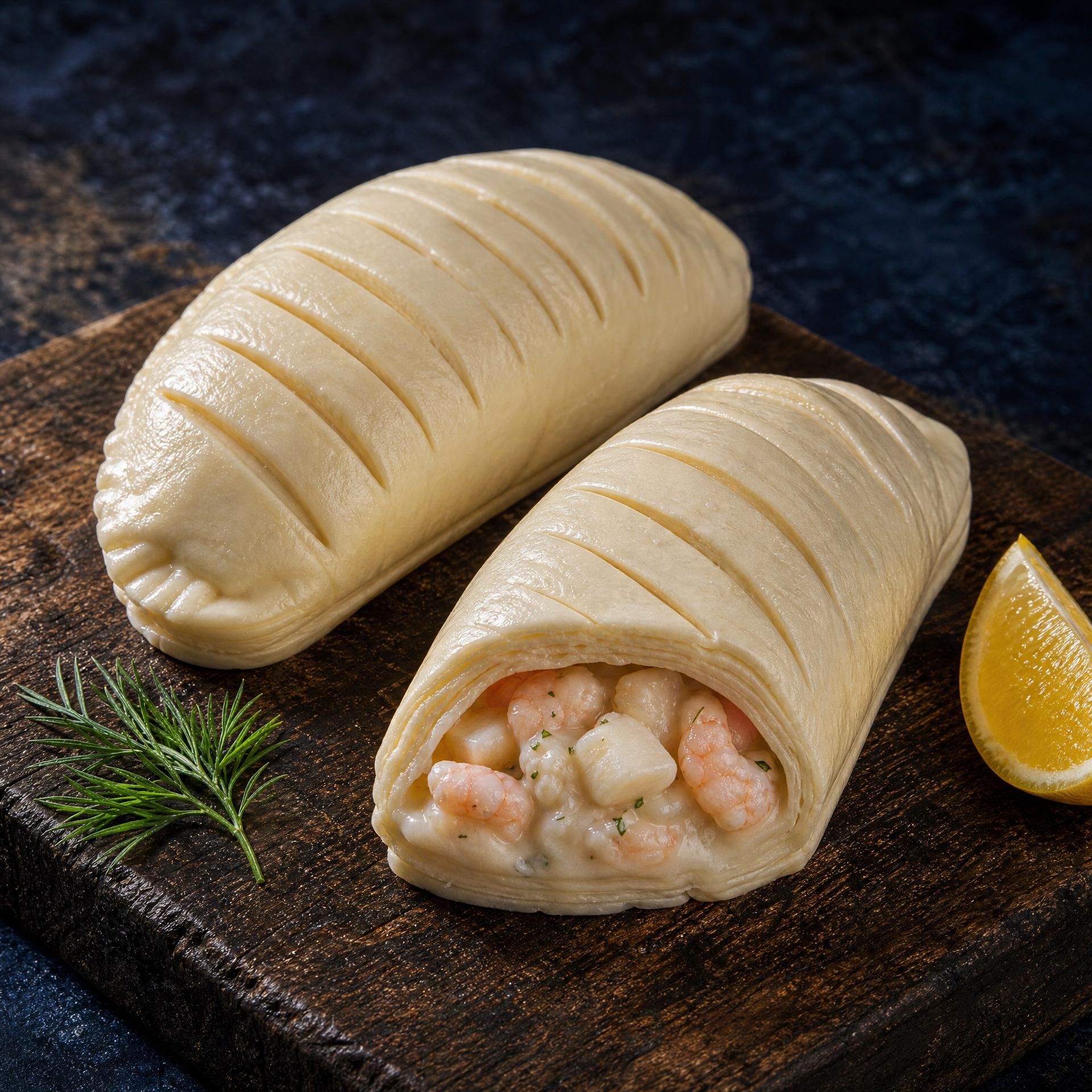 Feuilleté De Fruits De Mer