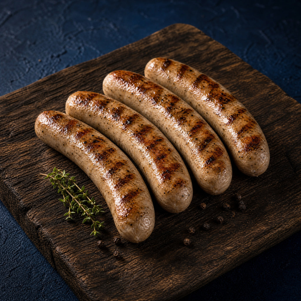 Saucisse Poulet Nature (Sel/Poivre)