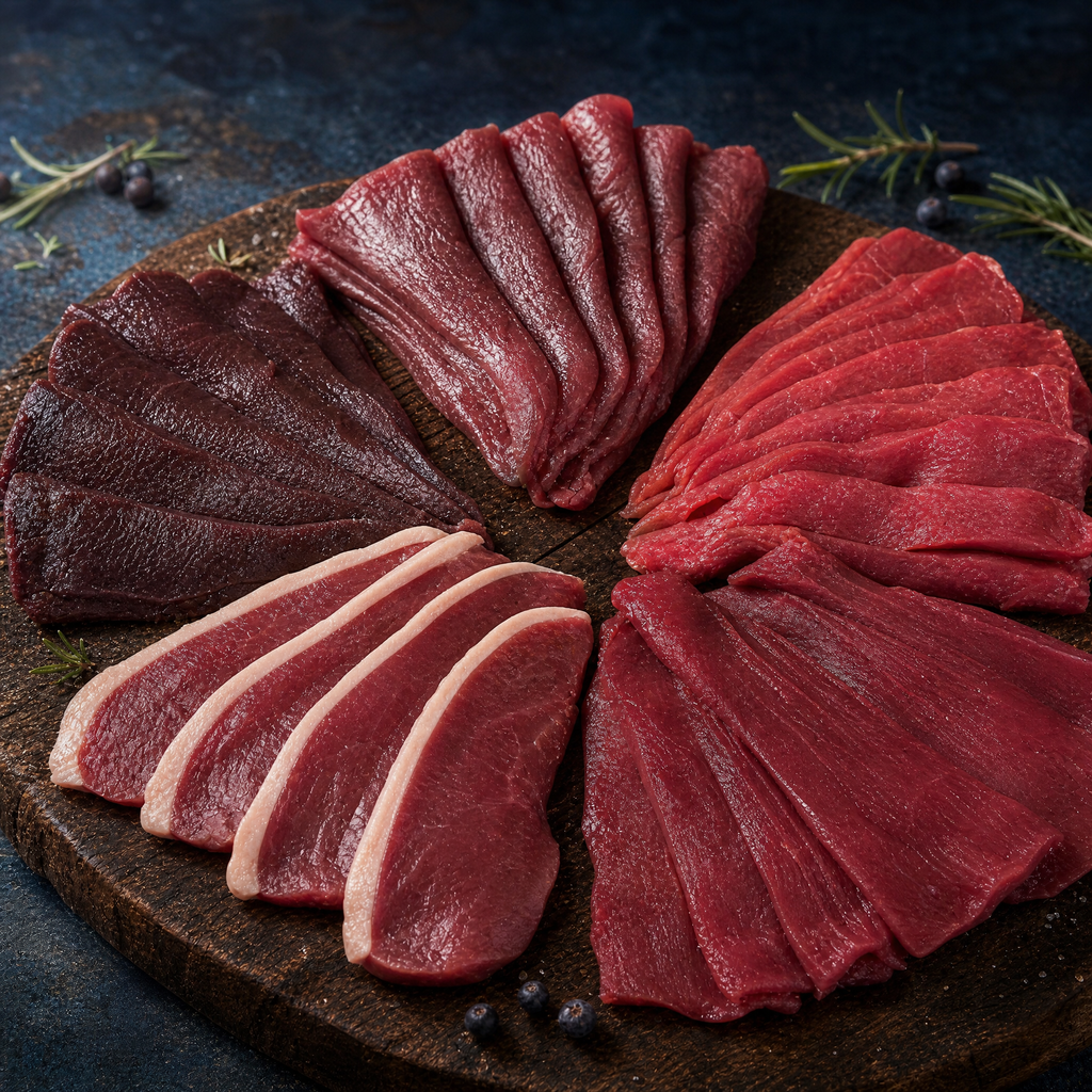 Fondue Combo(Bison,Canard,Cerf,Kangourou,Wapiti)