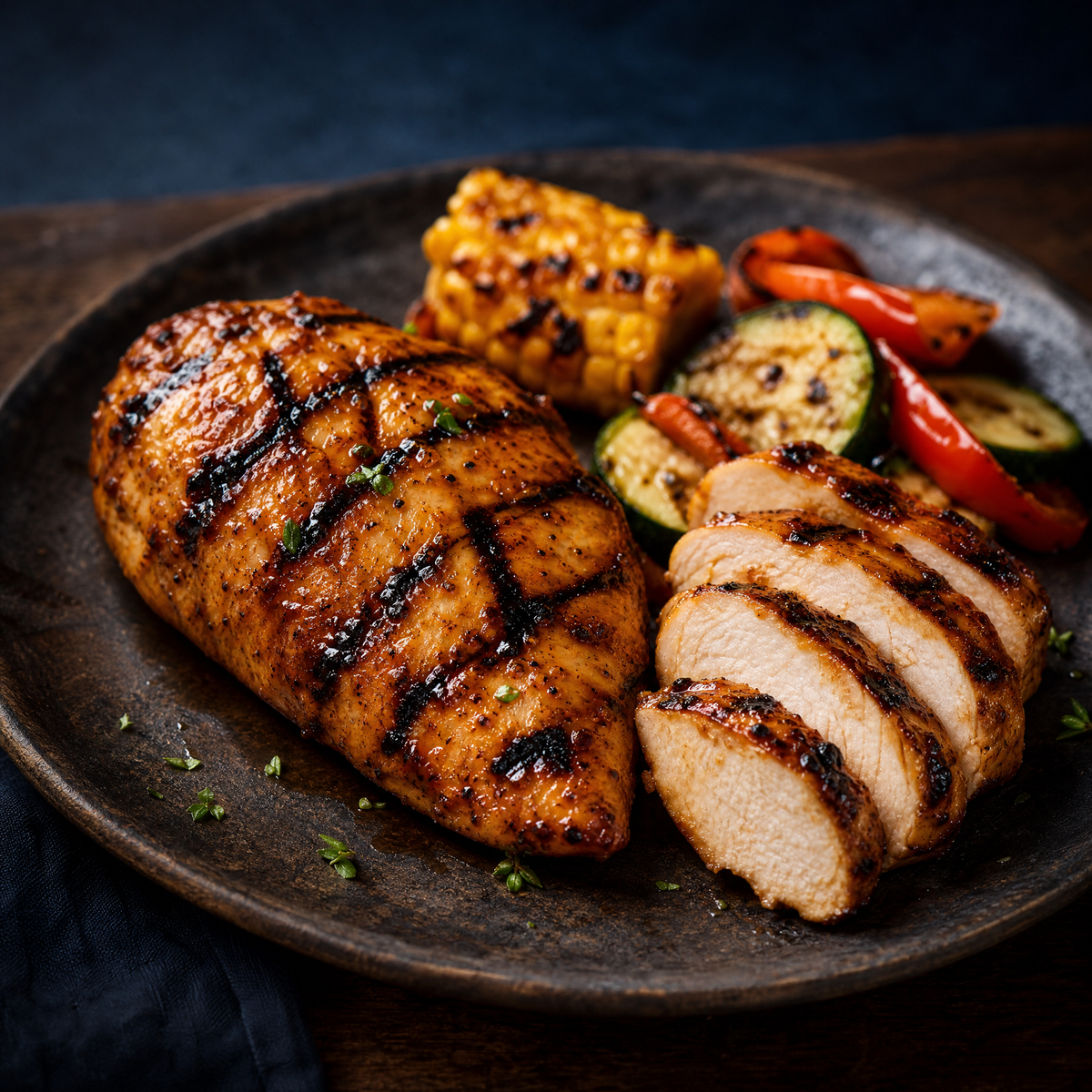 Poitrine De Poulet BBQ
