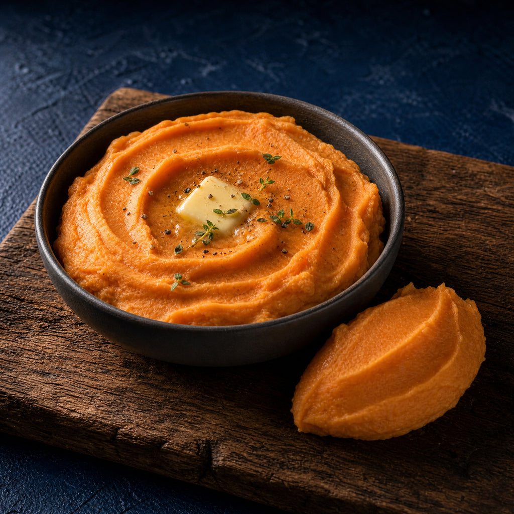 Purée de patate douce