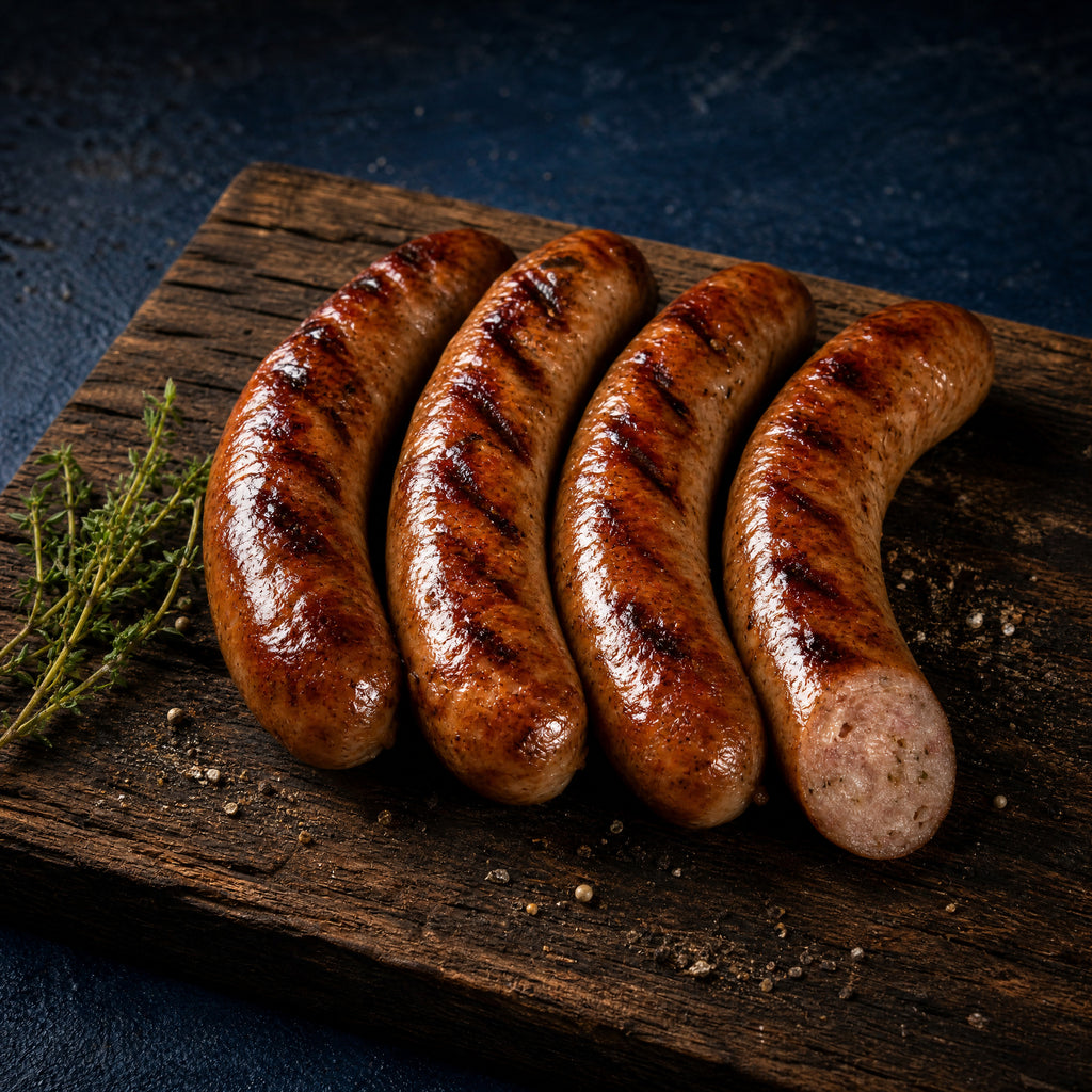 Saucisses fumée Gaspor 7"