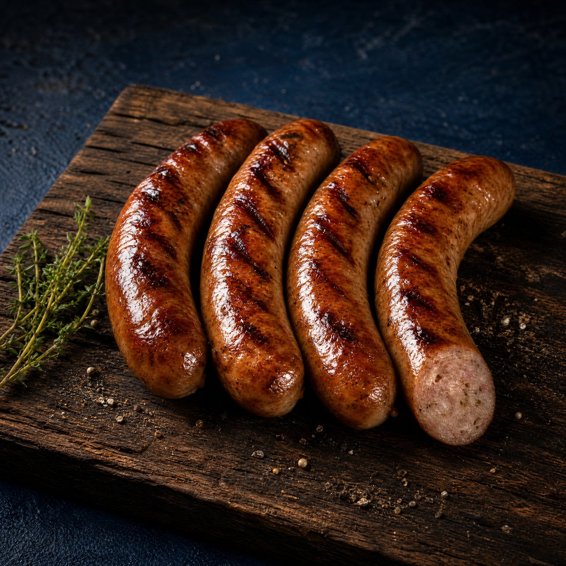 Saucisses fumée Gaspor 7"