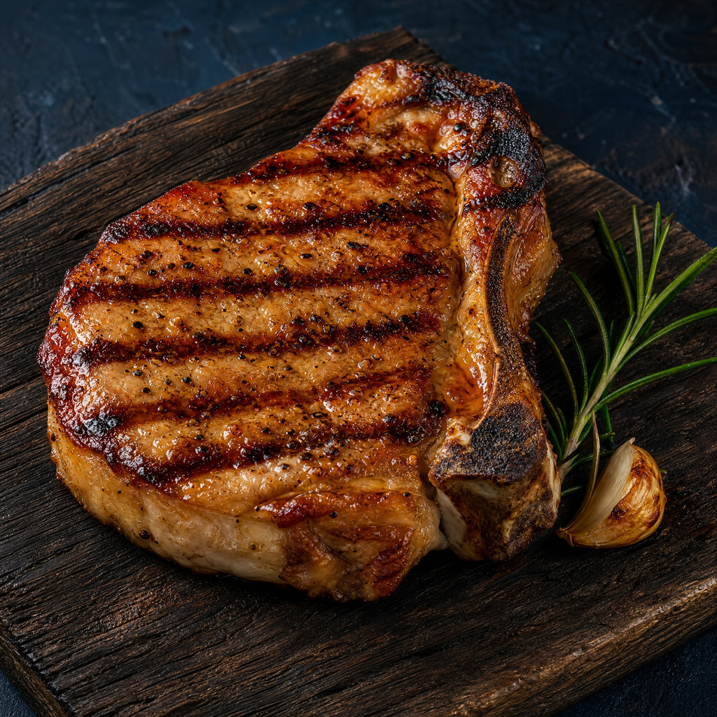 Côte Porc Désossée Érable Chipotlé