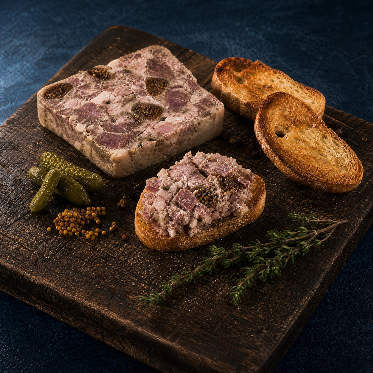 Terrine de Porc, Canard & Figues