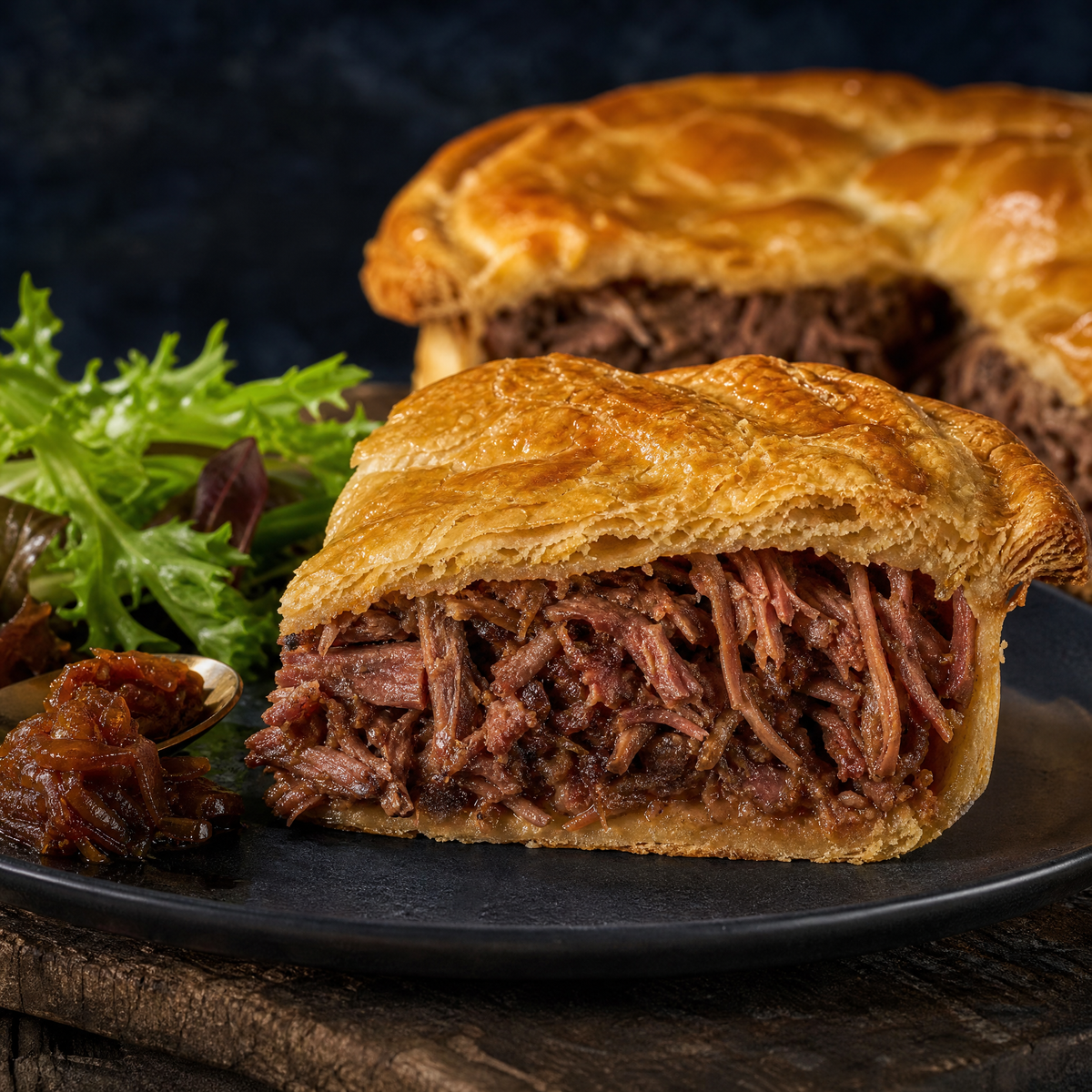 Tourte De Canard Confit