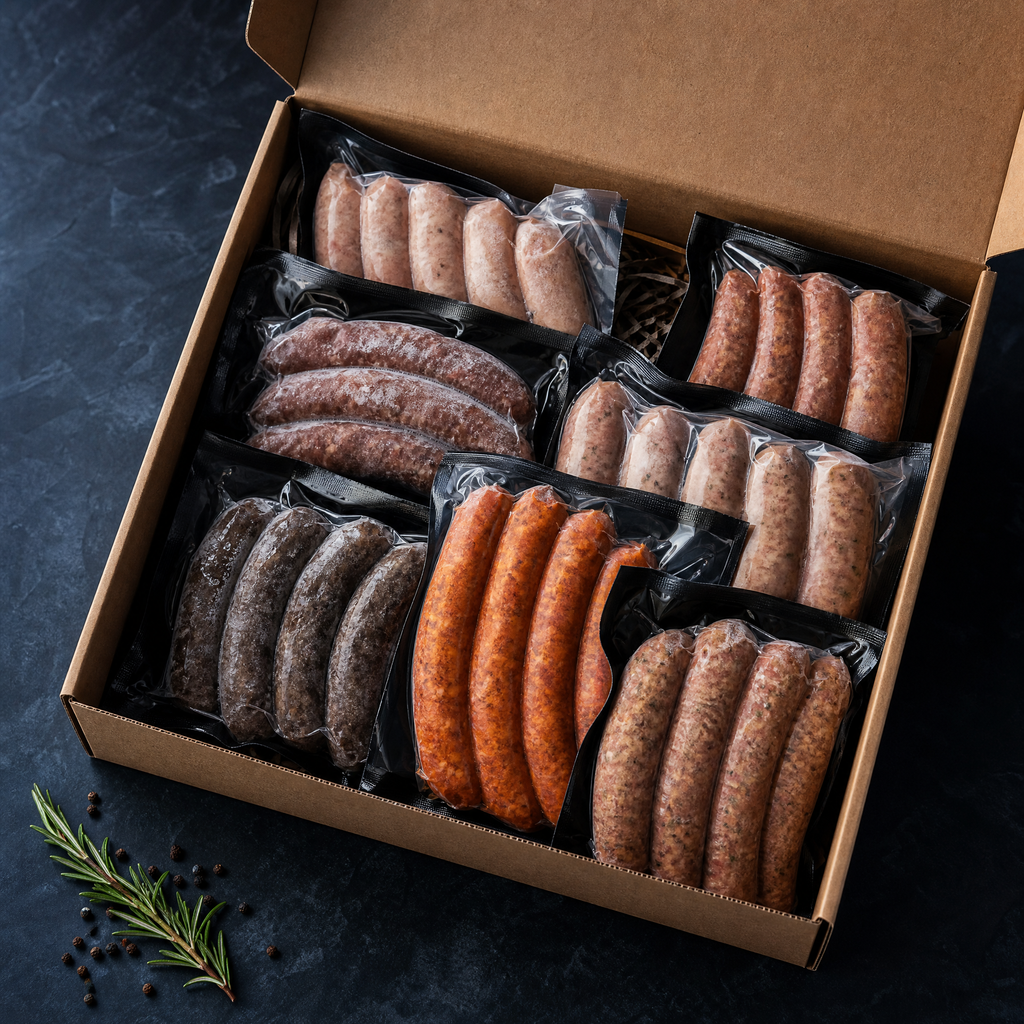 Boîte dégustation de saucisses