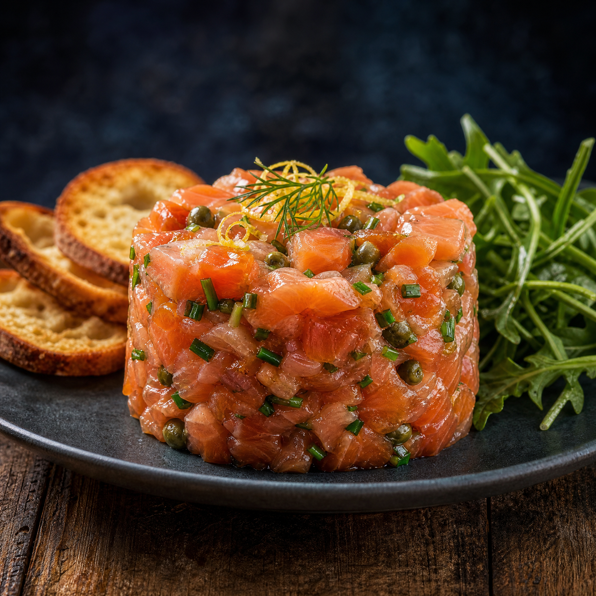 Tartare Au Deux Saumons