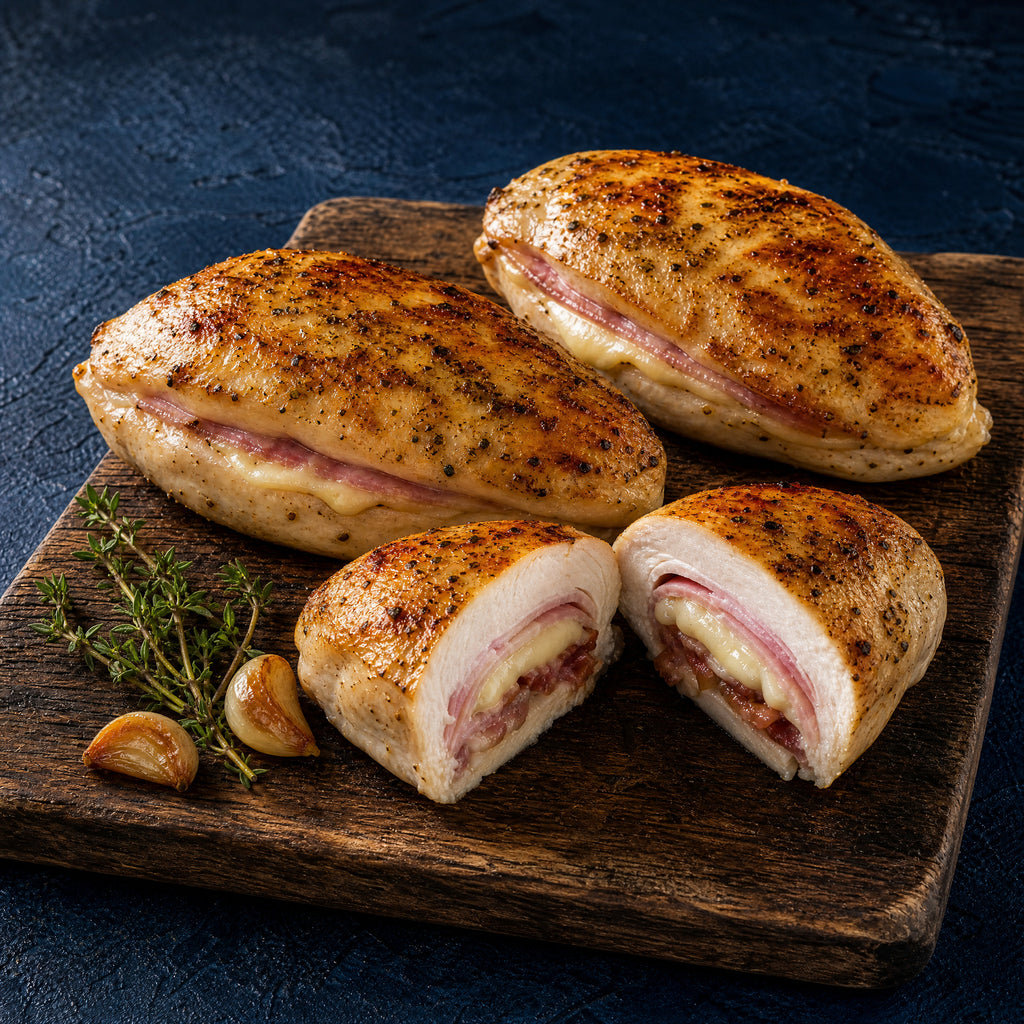Poitrine Poulet Farcie Jamb/From/Bacon