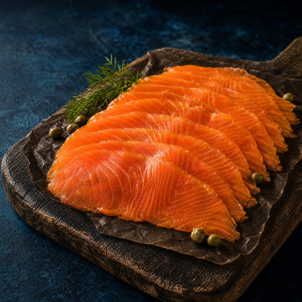 Saumon Atl. Mi-Fumé Tranché Gravlax