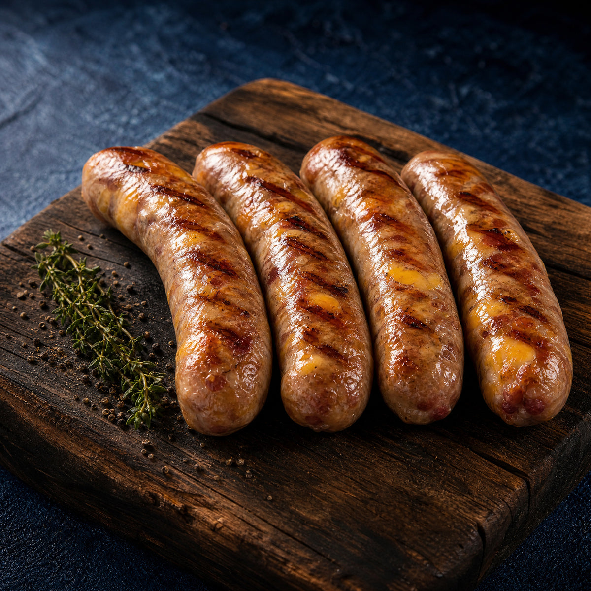 Saucisse Cheddar Bacon