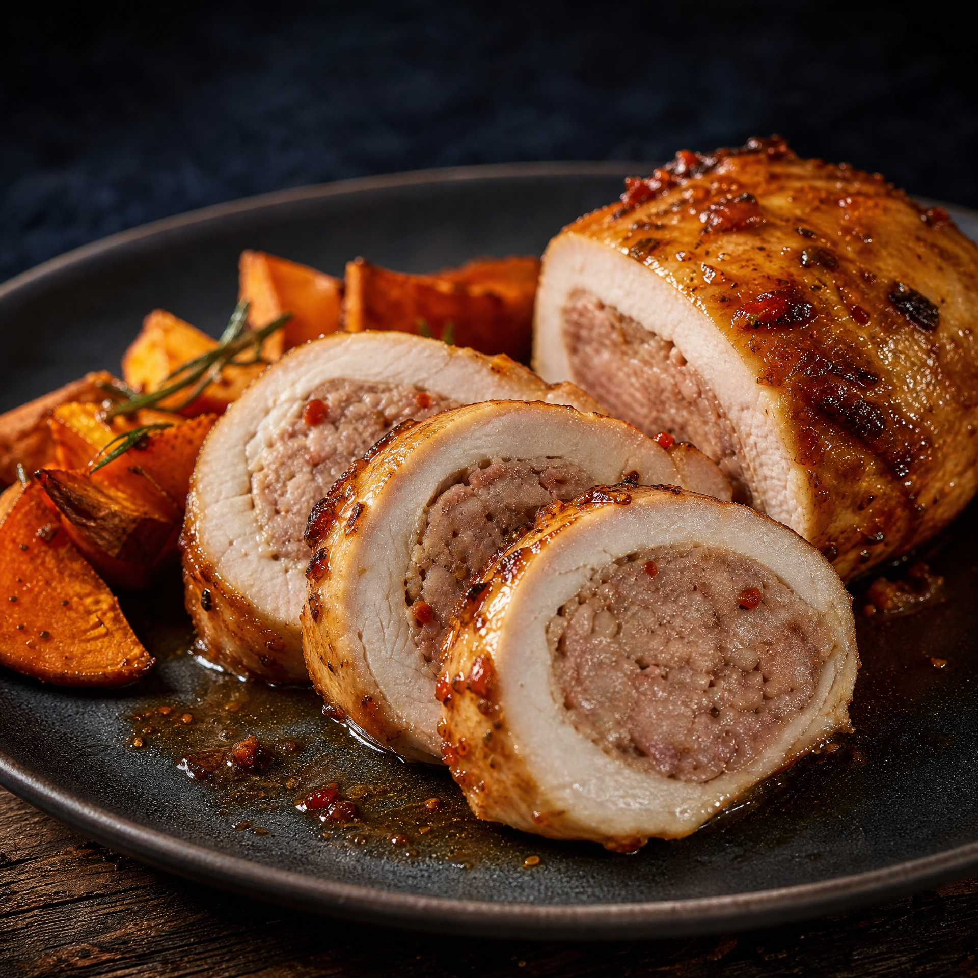 Coq Au Porc Érable Et Chipotle