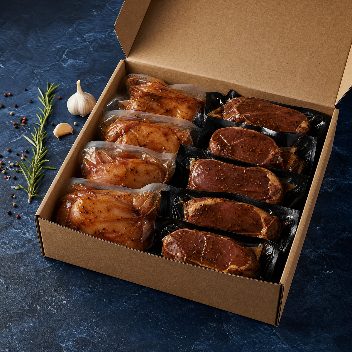 Coq Au Porc Érable Et Chipotle