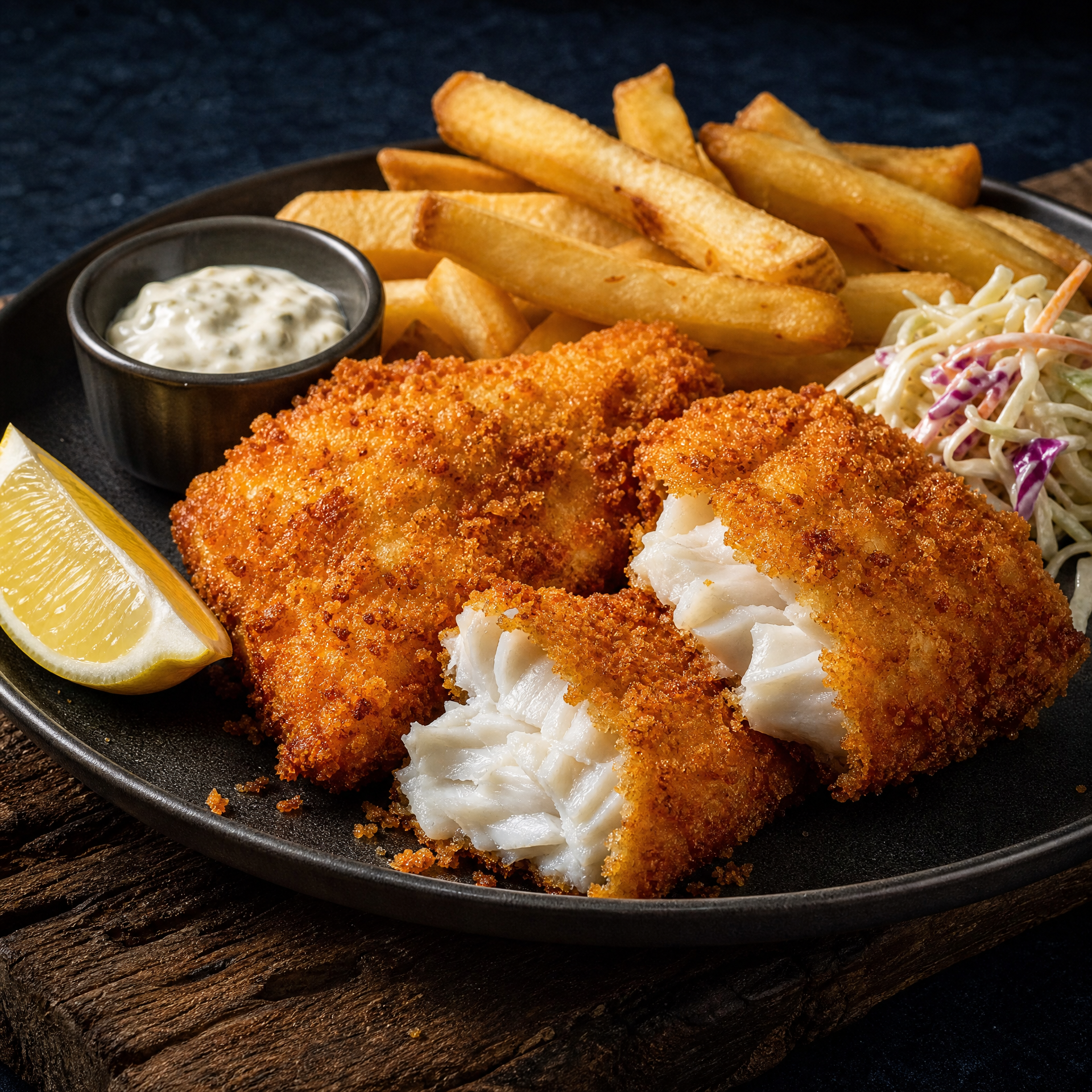 Fish And Chip Goberge