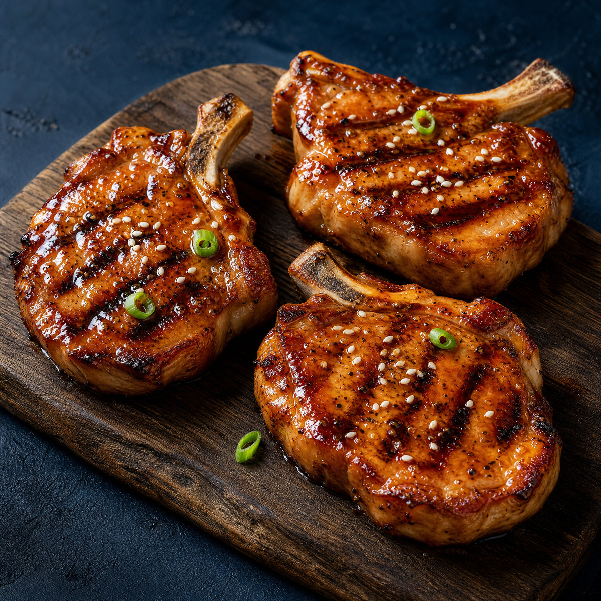 Côtelette De Porc A/Os Teriyaki