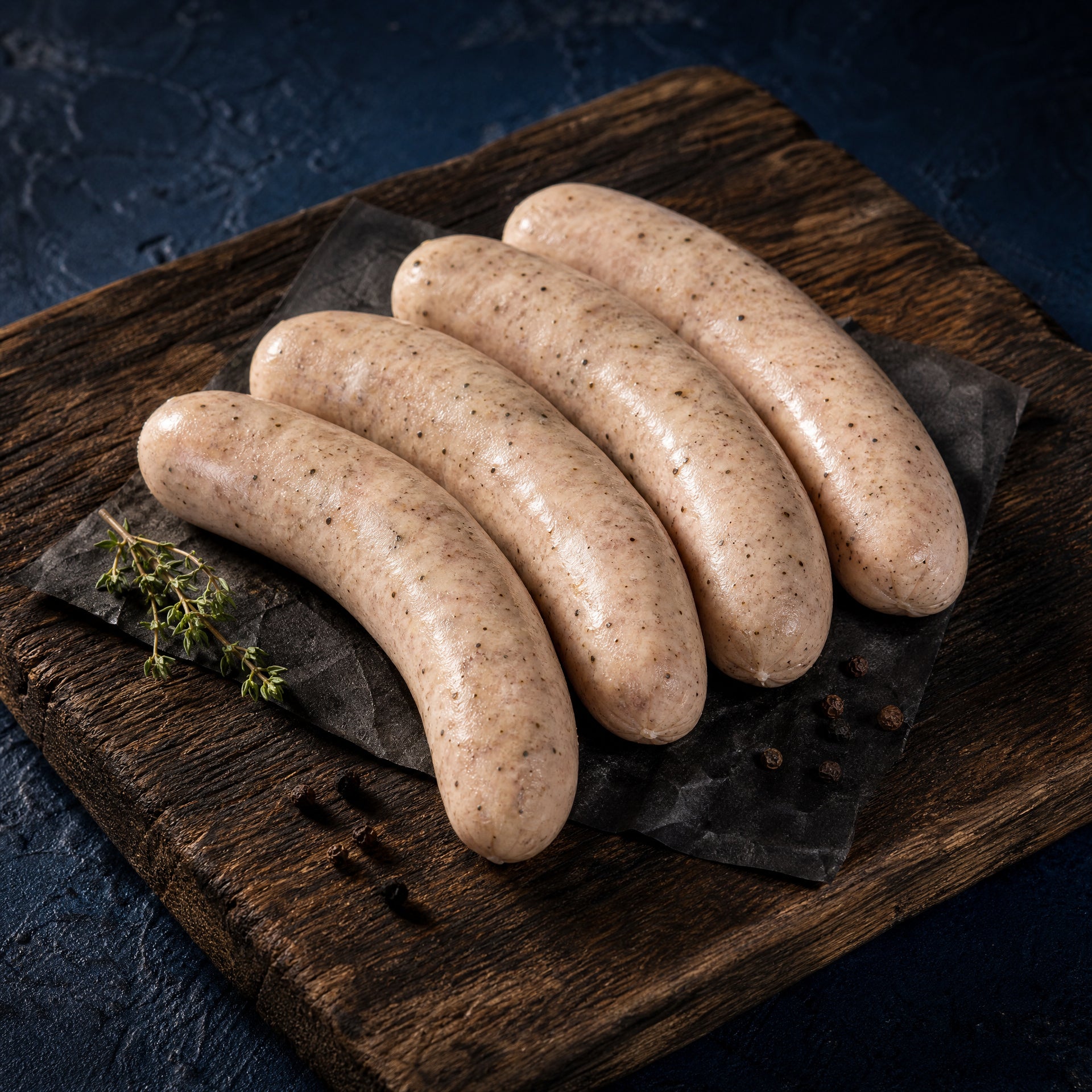 Saucisse Poulet Nature (Sel/Poivre)